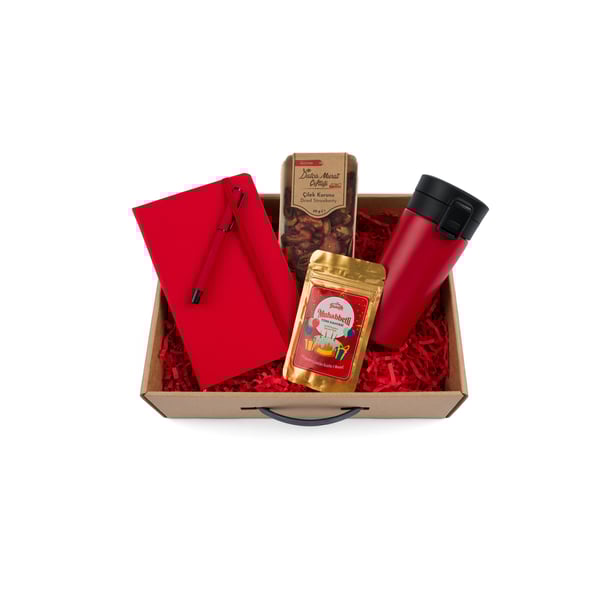 Doğum Günü Kahve ve Termos Seti Hediye Kutusu