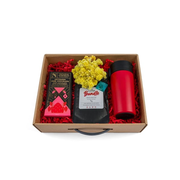 Termoslu Motivasyon Seti Hediye Kutusu